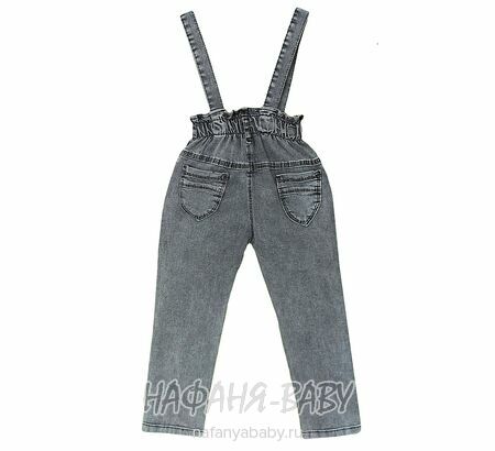 Подростковые джинсы TATI Jeans арт: 9602, 8-12 лет, цвет черный, оптом Турция