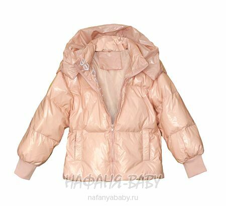 Детская демисезонная куртка L.Z.W.B.G. арт: 9886, 10-15 лет, 5-9 лет, цвет пыльная роза, оптом Китай (Пекин)