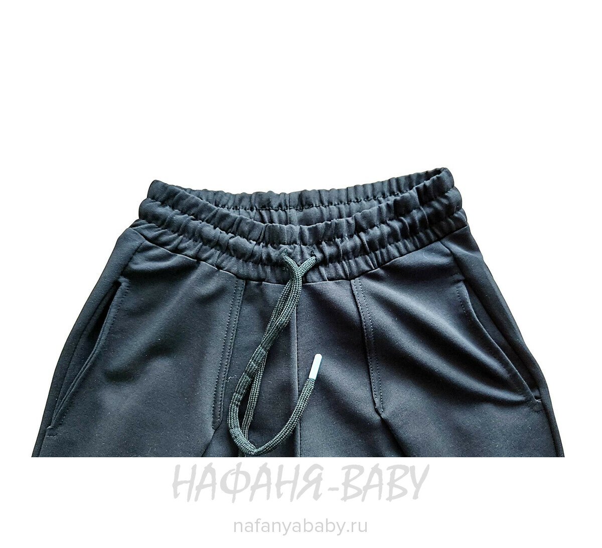 Брюки трикотажные VIZ-VIZ для девочки арт. 039, 10-16 лет, цвет черный, Турция