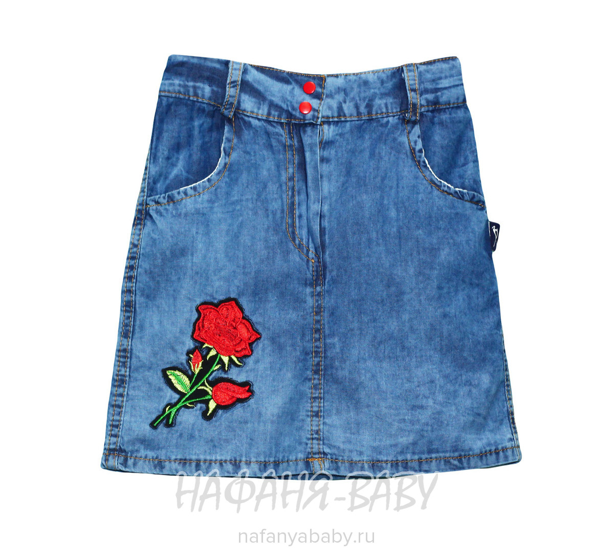 Детская джинсовая юбка AKIRA, купить в интернет магазине Нафаня. арт: 2108.