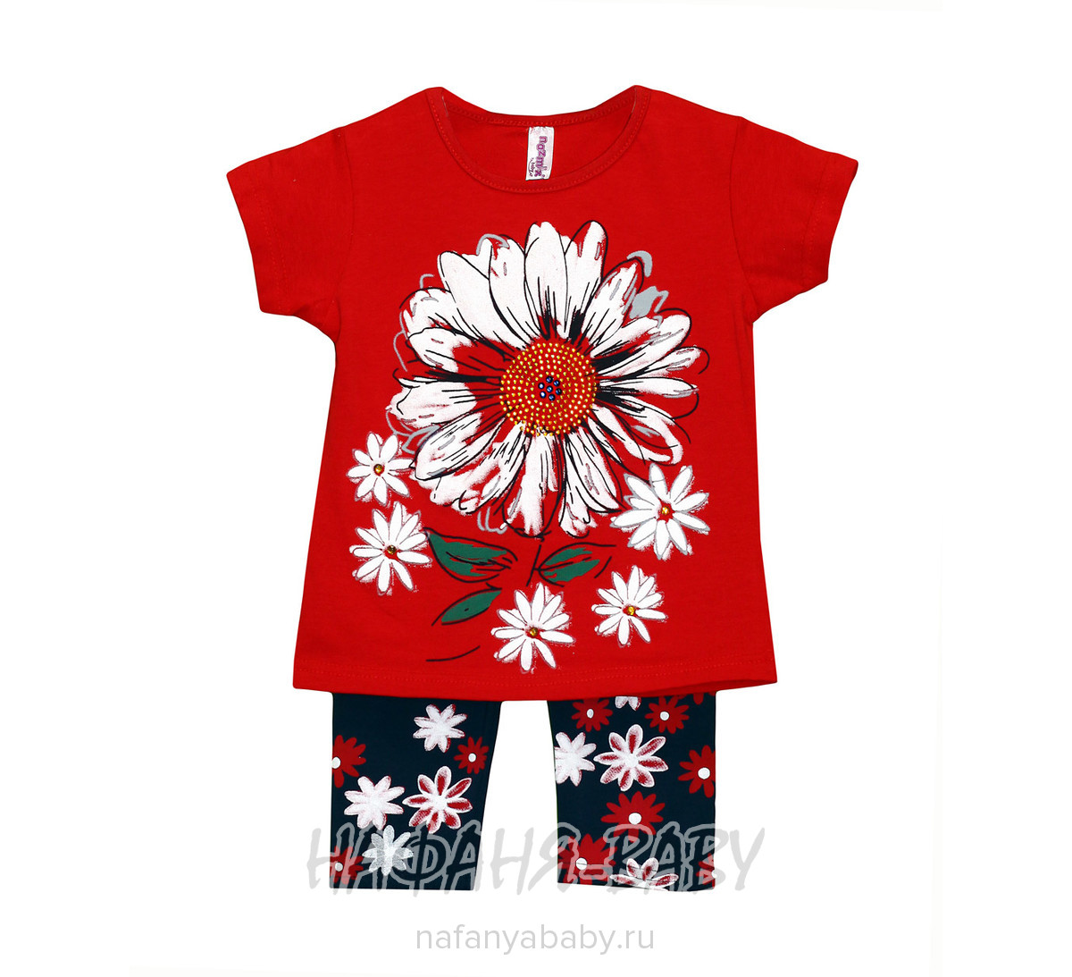 Детский костюм NAZMIX арт: 541, 1-4 года, 5-9 лет, цвет красный, оптом Турция