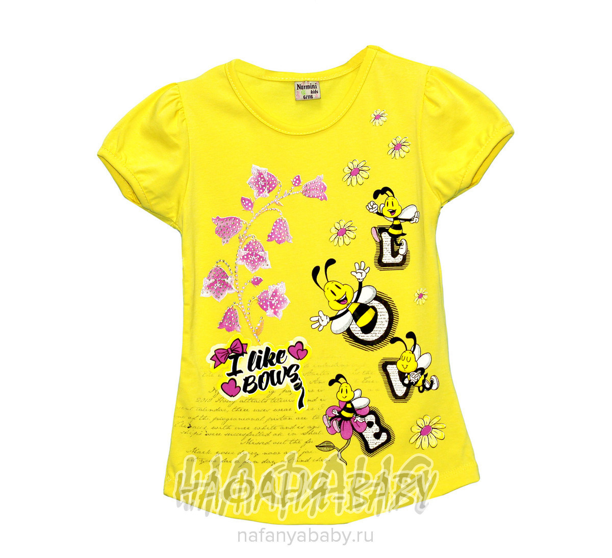 Детская футболка NARMINI, купить в интернет магазине Нафаня. арт: 5586.