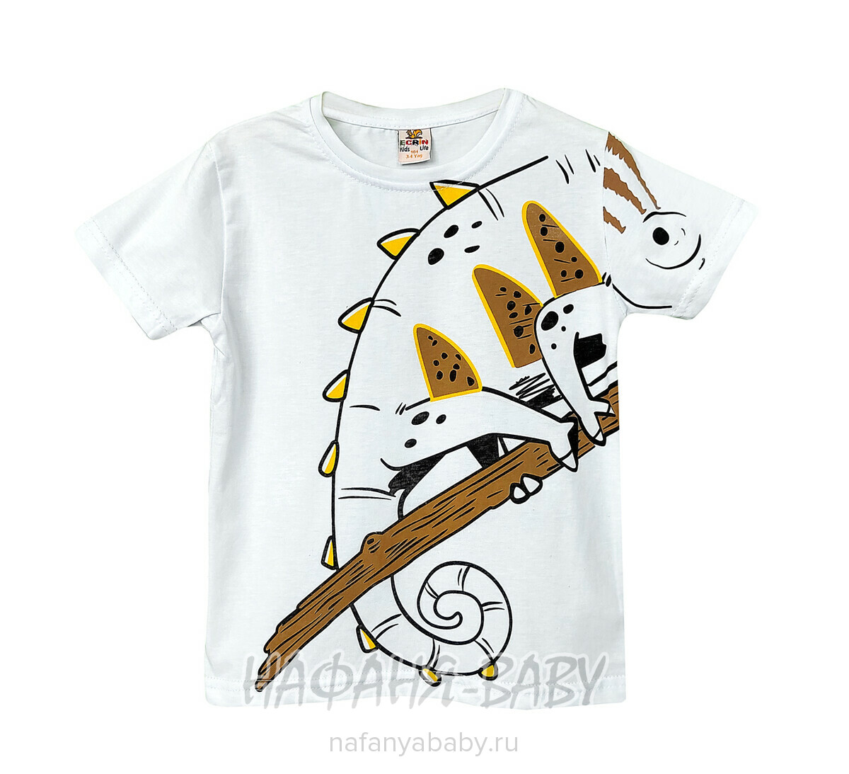 Детская футболка ECRIN арт. 1044, для мальчика 2-5 лет, оптом из Турции