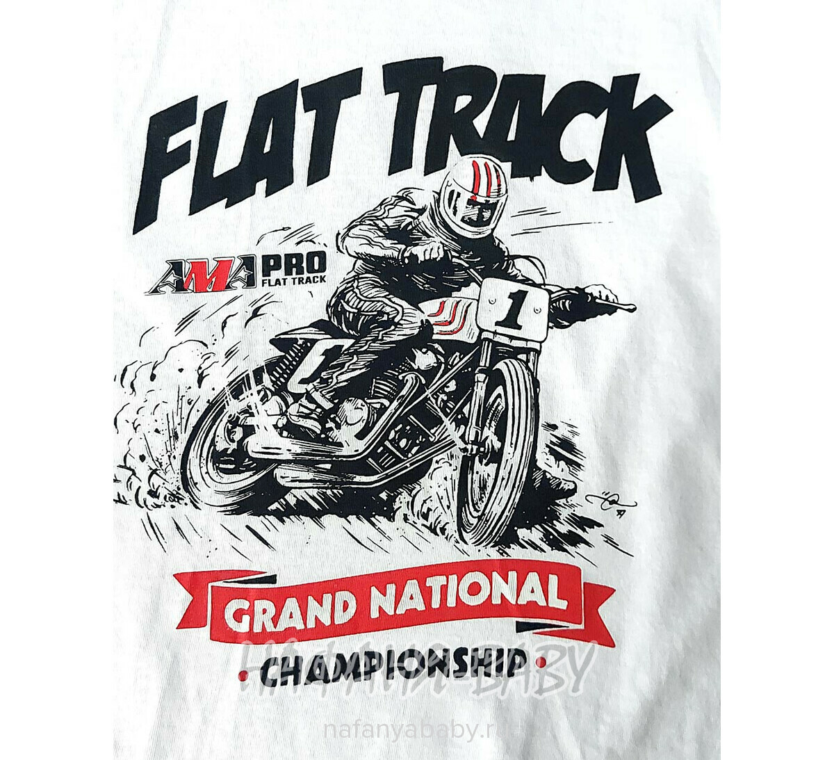 Детский костюм (футболка+шорты) SALLY арт: 1094, 5-9 лет, 1-4 года, цвет белый с голубым, оптом Турция