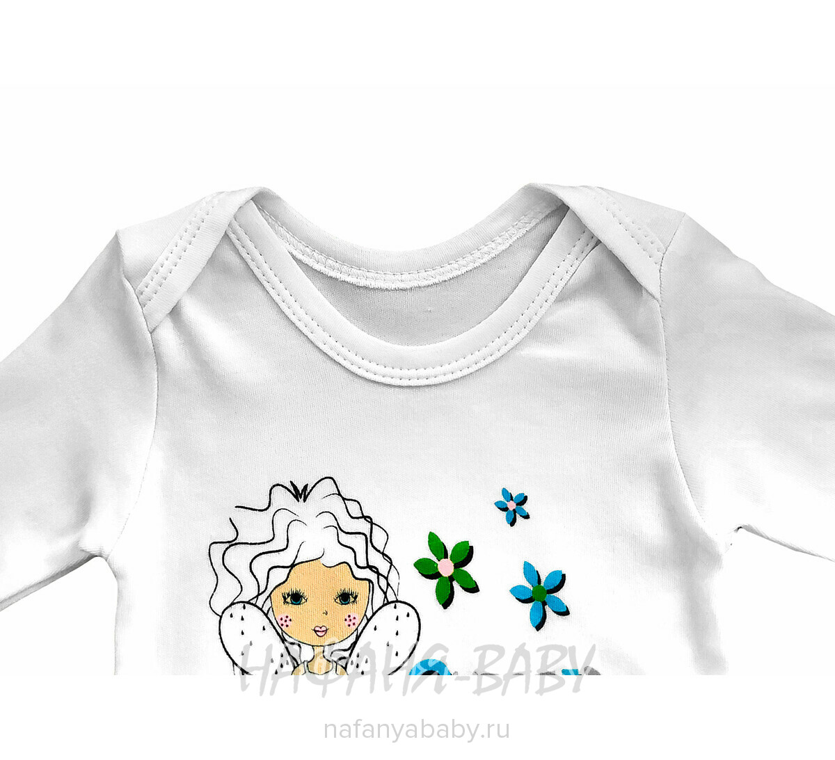 Детские боди FINDIK арт: 11595, 0-12 мес, 1-4 года, цвет белый, оптом Турция