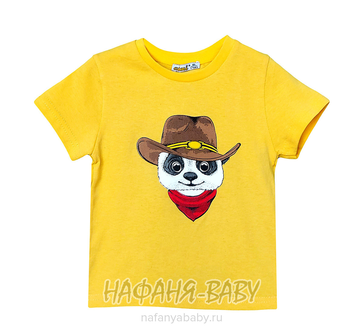 Детская футболка ALG арт: 122120, 1-4 года, цвет желтый, оптом Турция