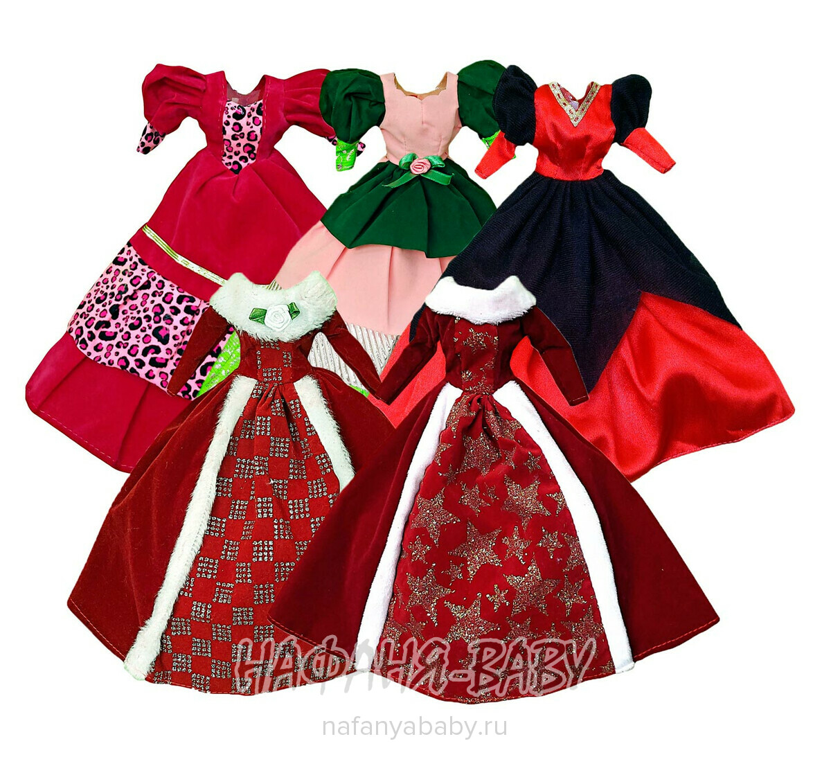 Набор платьев для куклы Барби арт: 41001, купить в интернет магазине Нафаня