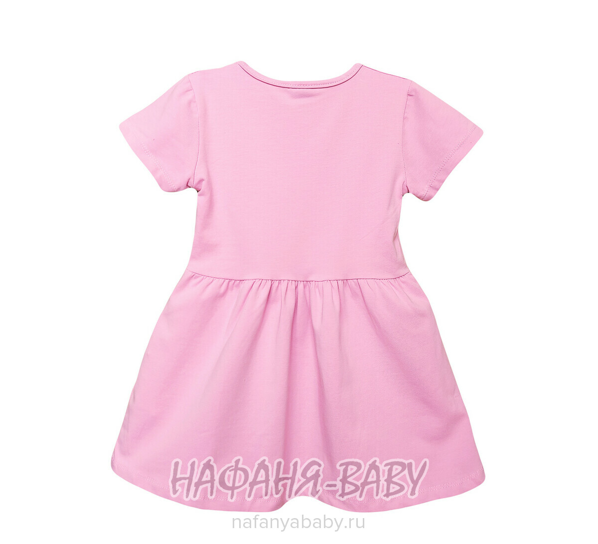 Детское платье Cit Cit арт. 16289, для девочки 3-6 лет, цвет розовый с оттенком сиреневого, оптом Турция