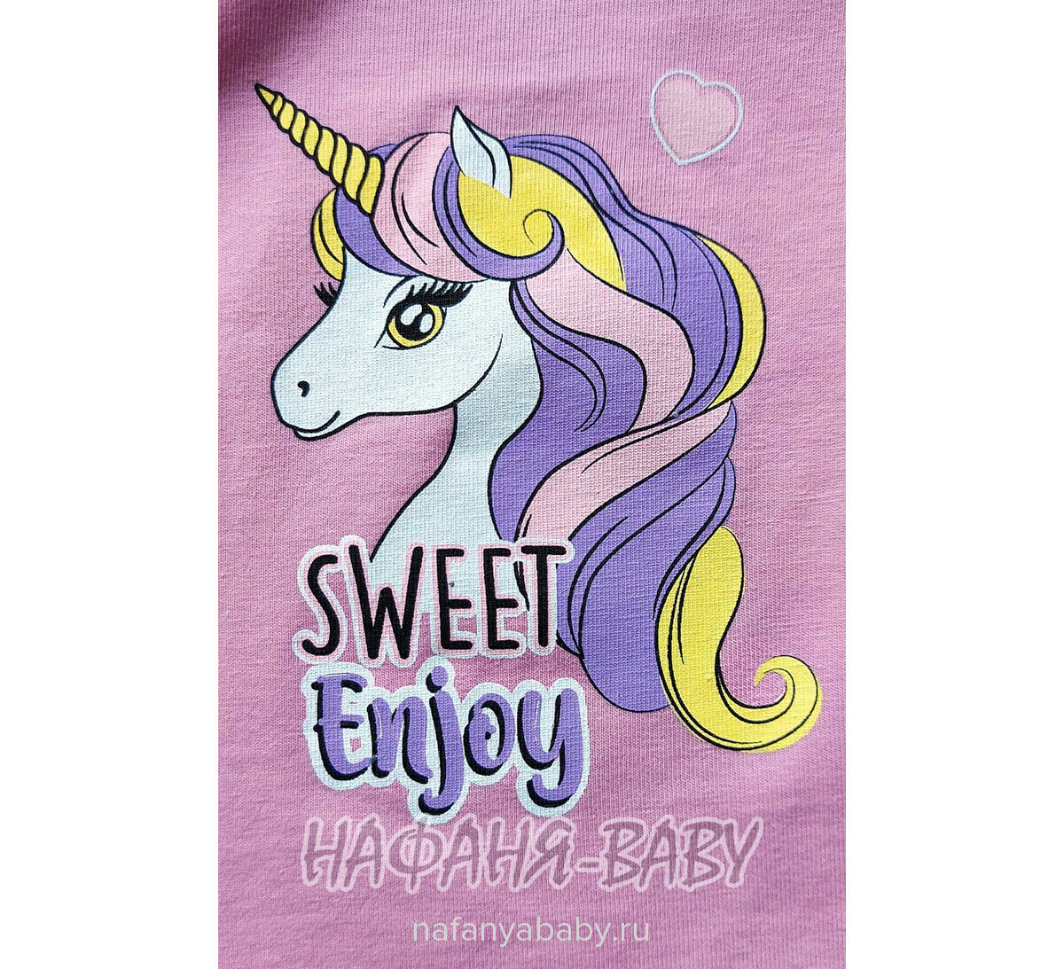 Детское платье Cit Cit арт. 16289, для девочки 3-6 лет, цвет розовый с оттенком сиреневого, оптом Турция