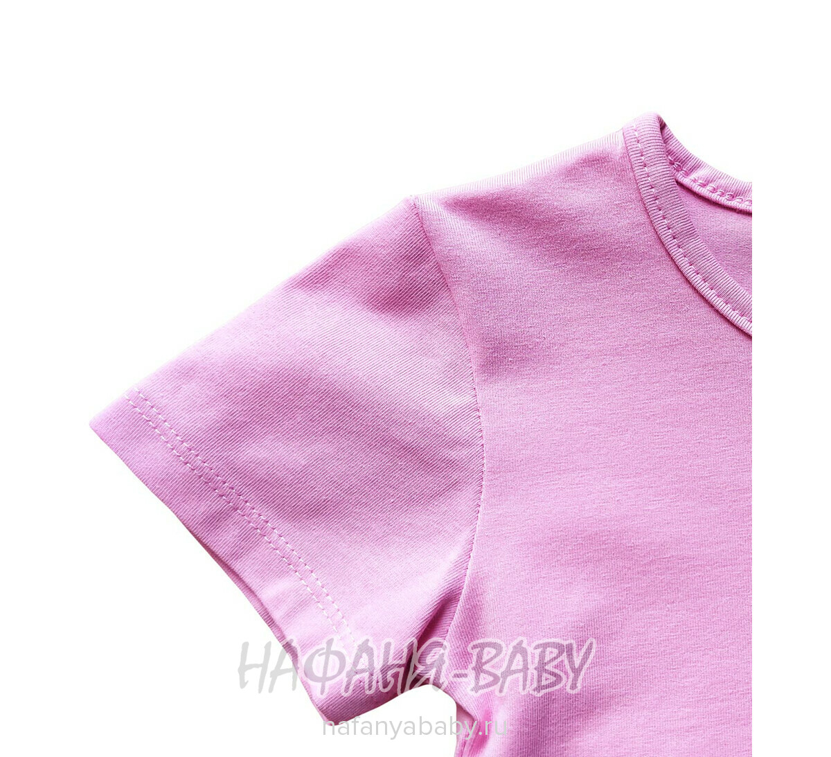 Детское платье Cit Cit арт. 16289, для девочки 3-6 лет, цвет розовый с оттенком сиреневого, оптом Турция