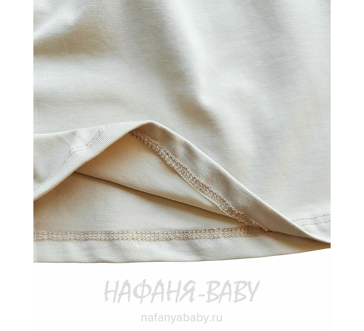 Детское платье Cit Cit арт. 16309, для девочки 3-6 лет, цвет бежевый, оптом Турция