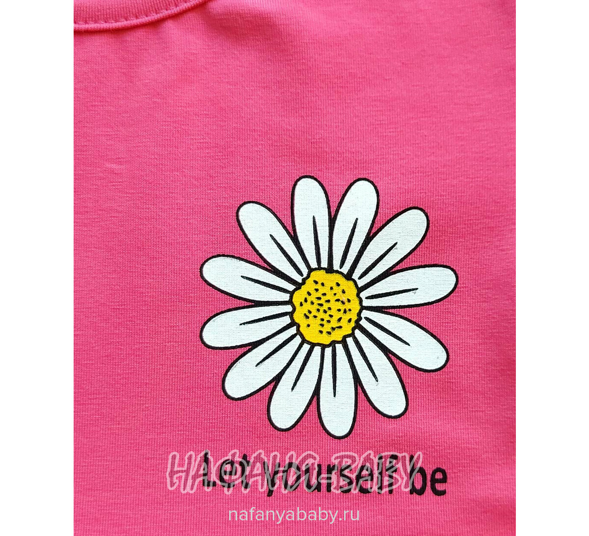 Детское платье Cit Cit арт. 16309, для девочки 3-6 лет, цвет розовый, оптом Турция