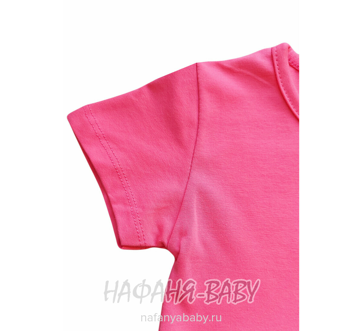 Детское платье Cit Cit арт. 16309, для девочки 3-6 лет, цвет розовый, оптом Турция