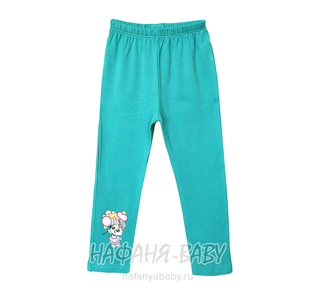 Детские лосины Lily kids арт. 1637, 1-4 года, цвет темный бирюзовый, оптом Турция