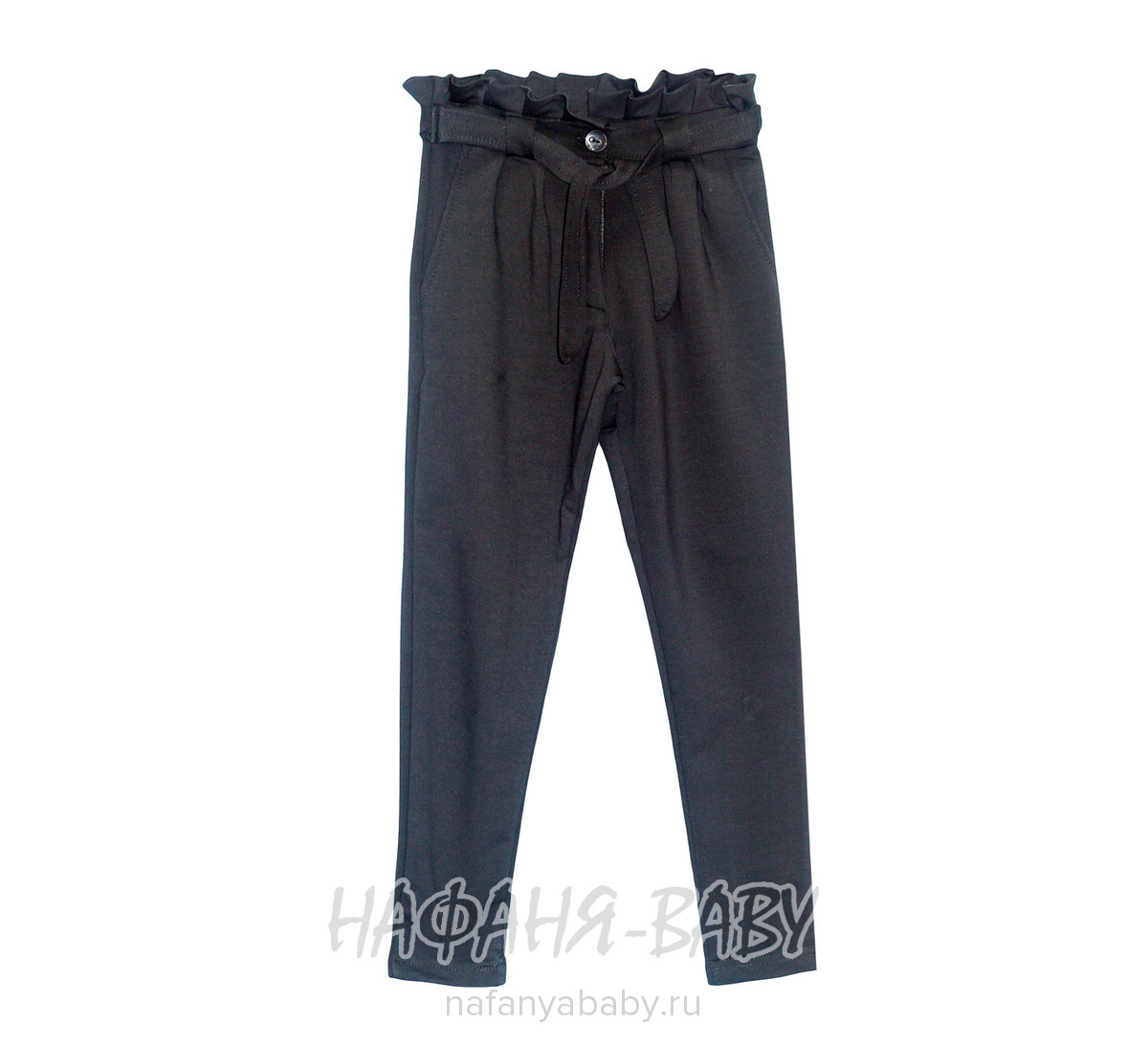 Модные трикотажные брюки для девочки ATC арт: 1685, 10-15 лет, 5-9 лет, оптом Турция