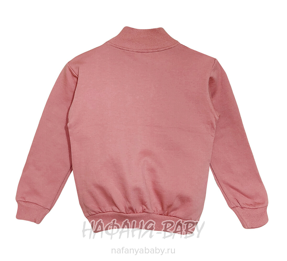 Купить утепленный свитшот для девочки арт.1892, 1-4 года, Con-Con (Турция), цвет чайная роза