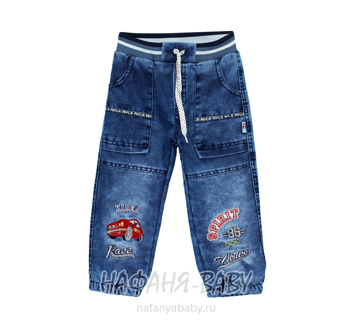 Детские утепленные джинсы Ridea арт: 19600, 1-4 года, оптом Турция