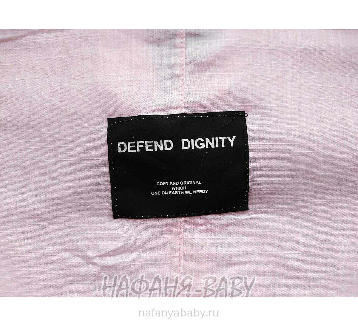 Модная летняя рубашка ANGELOS арт: 1968, 5-9 лет, 10-15 лет, цвет розовый, оптом Турция