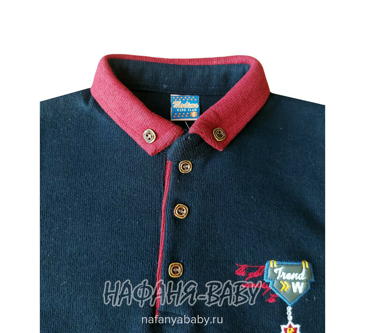 Детская рубашка-поло MODIMA, купить в интернет магазине Нафаня. арт: 200.