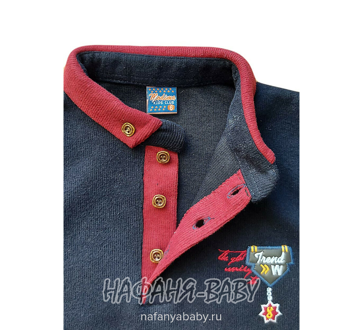 Детская рубашка-поло MODIMA, купить в интернет магазине Нафаня. арт: 200.