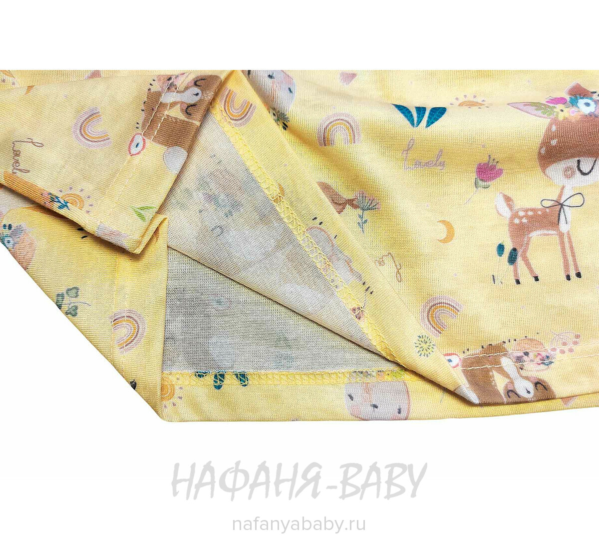 Платье детское TK арт: 2012, 1-4 года, 5-9 лет, цвет желтый, оптом Турция