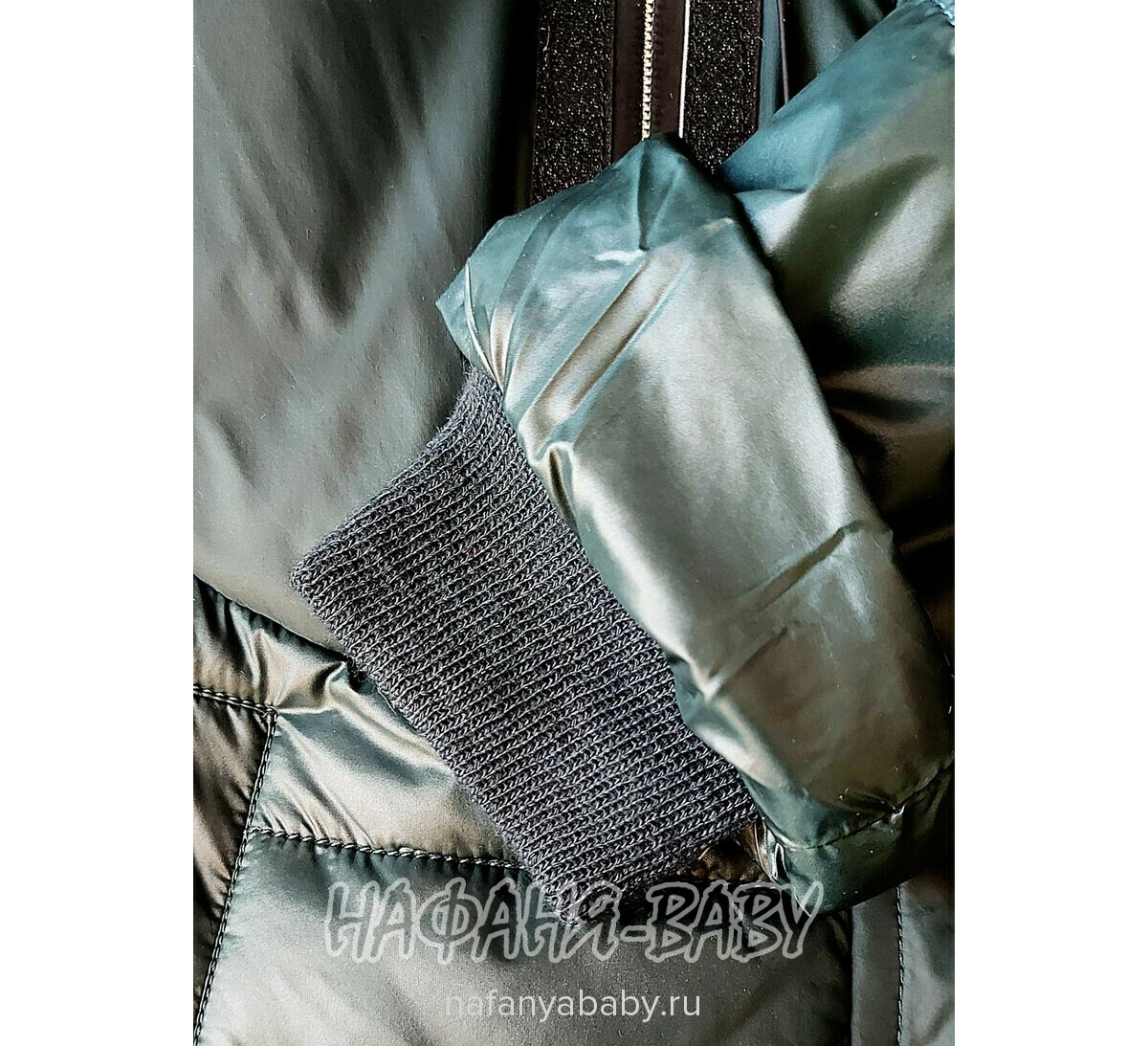 Купить подростковую куртку DELFIN-FREE для девочек, арт: 2081, 10-15 лет, оптом, цвет темно-зеленый