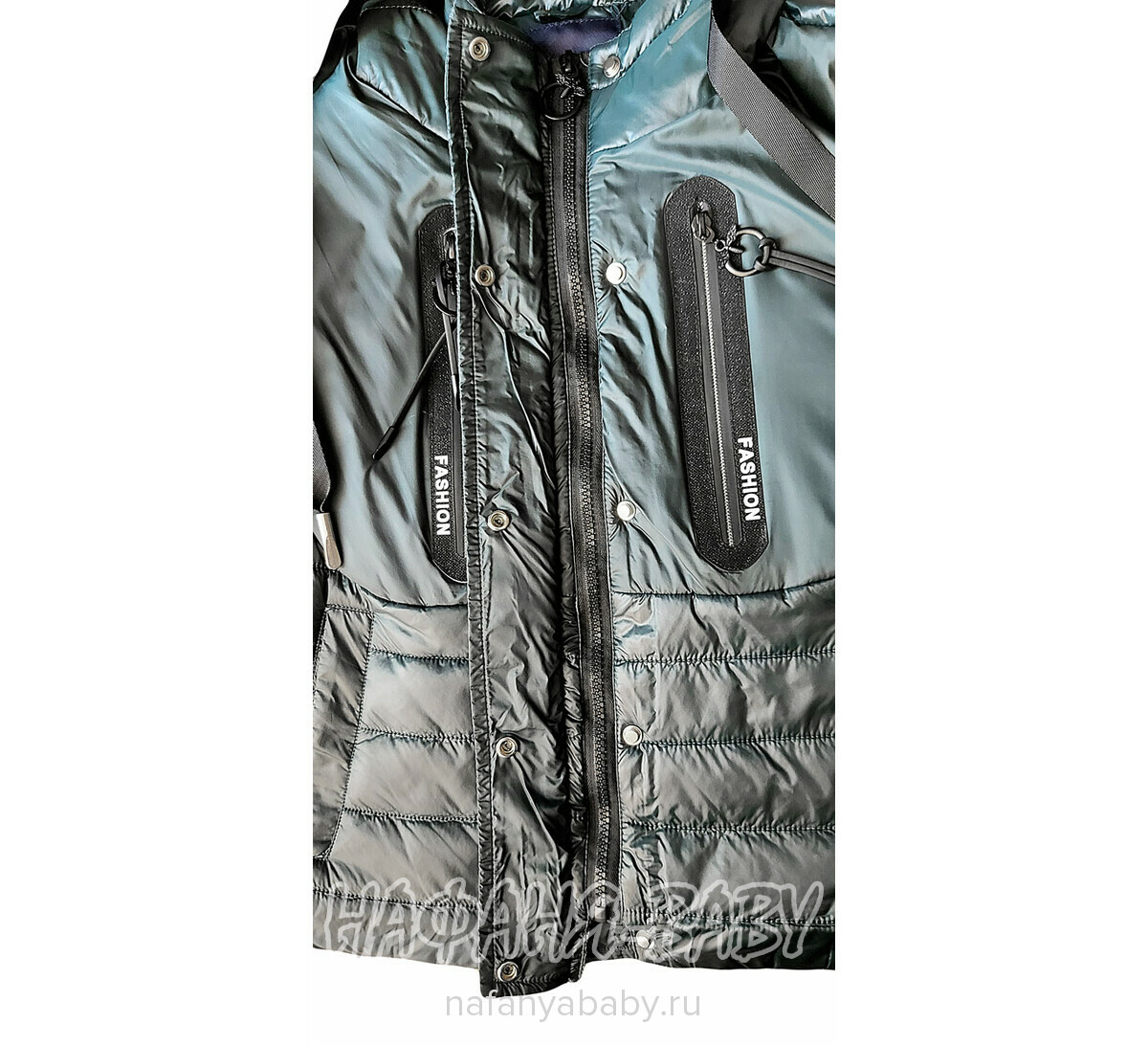 Купить подростковую куртку DELFIN-FREE для девочек, арт: 2081, 10-15 лет | Стильная осенне-весенняя куртка, цвет темно-зеленый