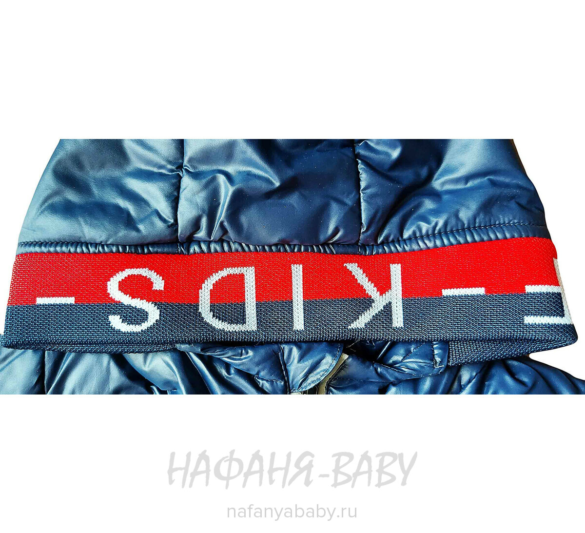Детская демисезонная куртка DELFIN-FREE арт: 2153, 1-4 года, цвет темно-синий, оптом Китай (Пекин)