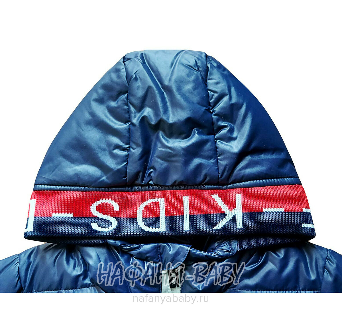 Детская демисезонная куртка DELFIN-FREE арт: 2153, 1-4 года, цвет темно-синий, оптом Китай (Пекин)