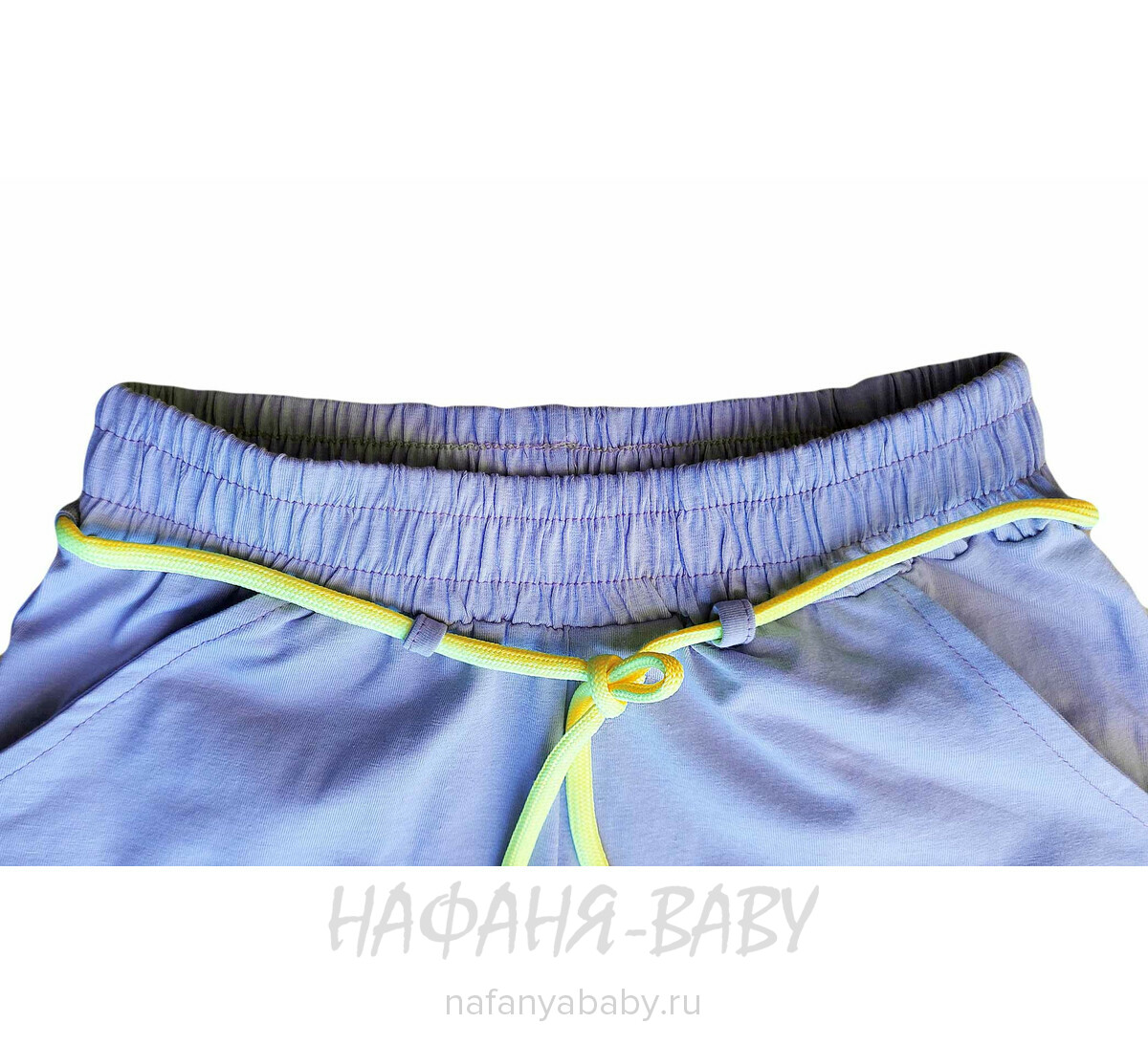 Трикотажные шорты BENINI арт: 2196, 10-15 лет, цвет сиреневый, оптом Турция