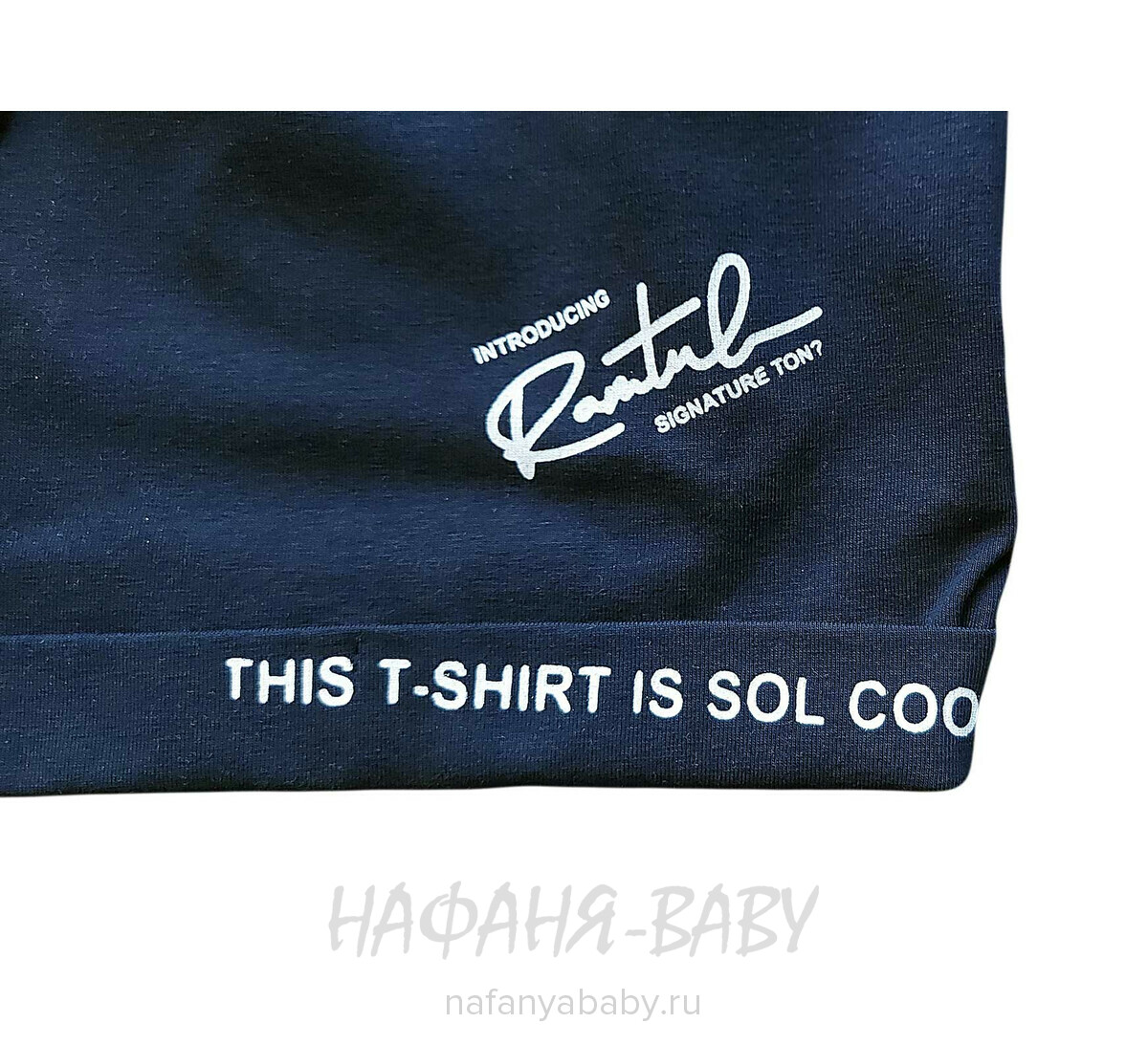 Трикотажные шорты BENINI арт: 2196, 10-15 лет, цвет темно-синий, оптом Турция