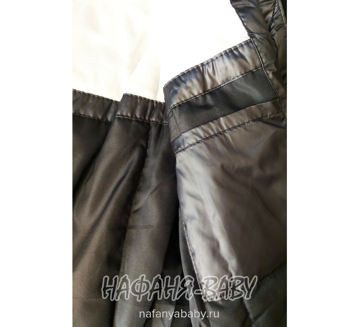 Зимний пуховик DELFIN-FREE арт: 2209, 5-9 лет, 10-15 лет, цвет черный, оптом Китай (Пекин)