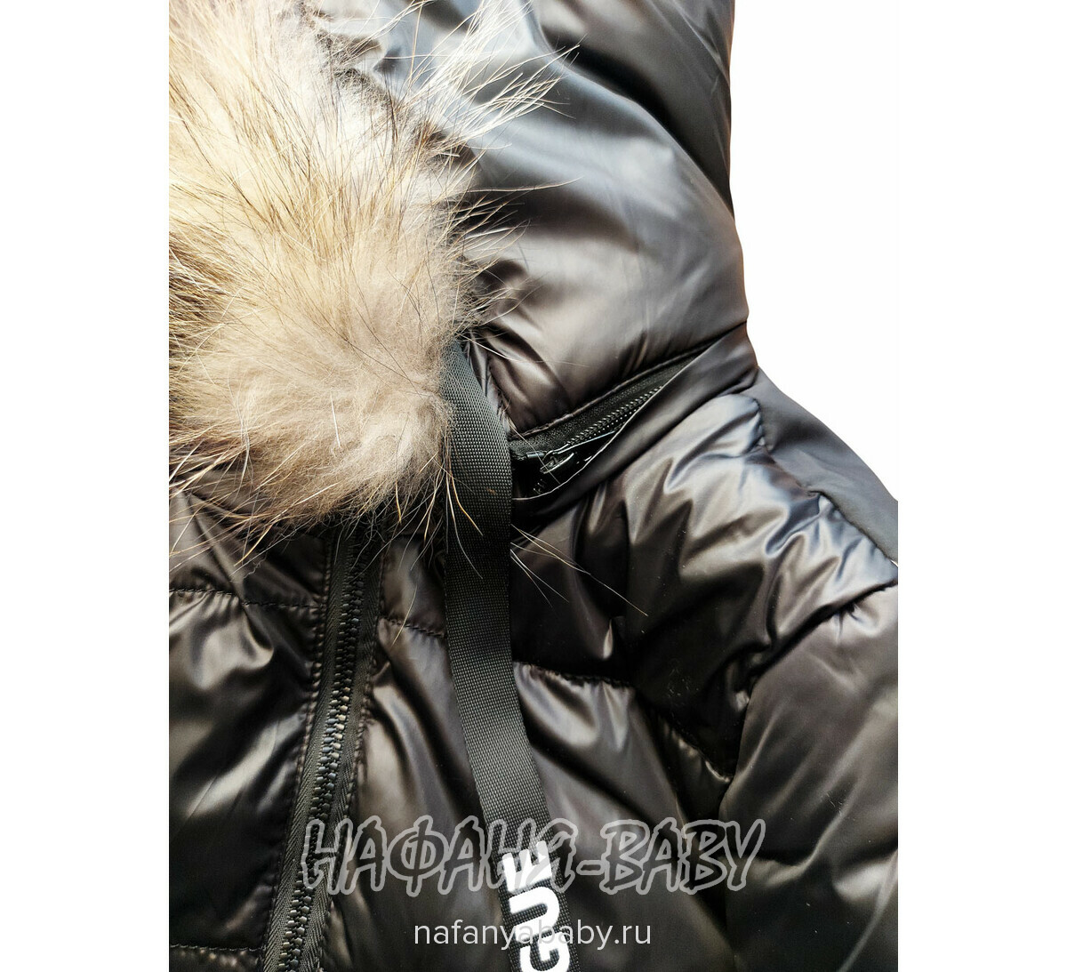 Зимний пуховик DELFIN-FREE арт: 2209, 5-9 лет, 10-15 лет, цвет черный, оптом Китай (Пекин)