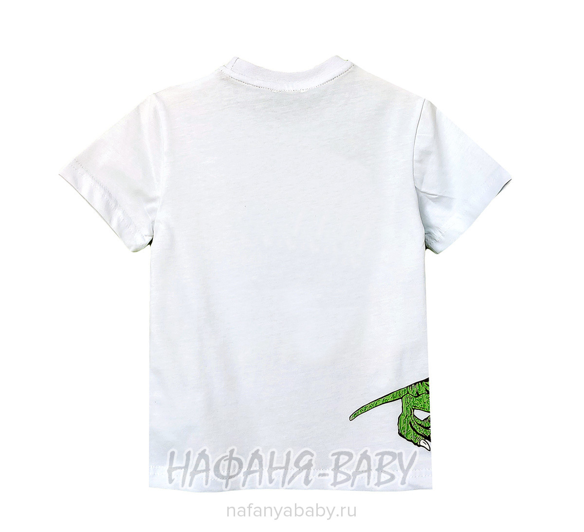 Детская футболка ALG арт: 222614, 1-4 года, 5-9 лет, цвет белый, оптом Турция