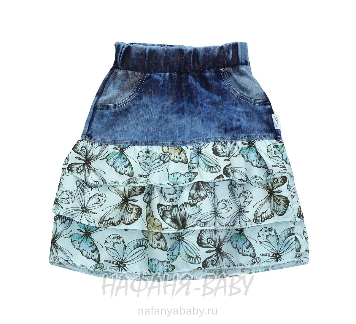 Детская джинсовая юбка AKIRA, купить в интернет магазине Нафаня. арт: 2347.