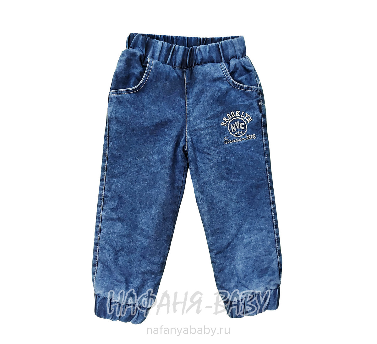 Детские теплые джинсы AKIRA арт: 2617, 1-4 года, оптом Турция
