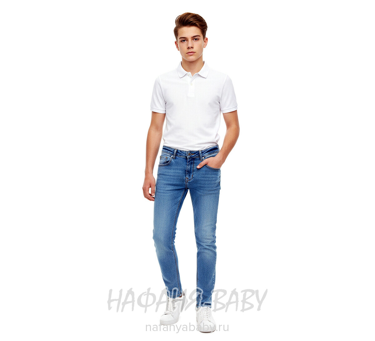 Подростковые джинсы TATI Jeans для мальчика арт: 2627, 13-17 лет, оптом Турция