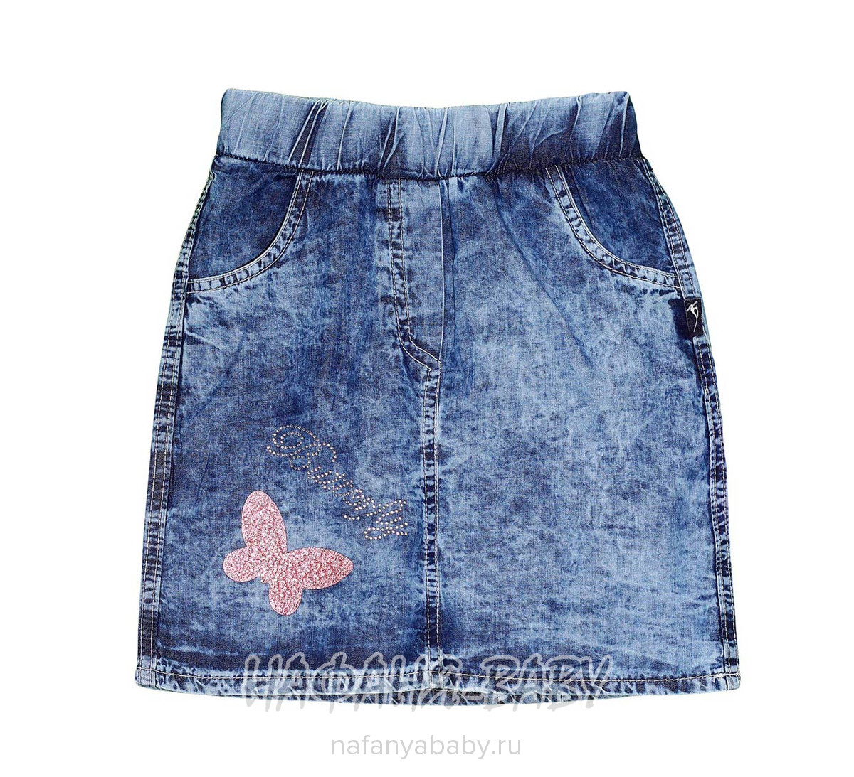 Детская джинсовая юбка AKIRA арт: 2627, 5-9 лет, 1-4 года, оптом Турция