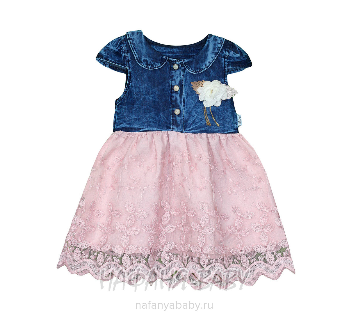 Детское джинсовое платье AKIRA, купить в интернет магазине Нафаня. арт: 2637.