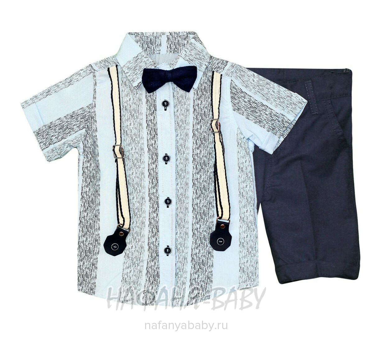 Детский костюм (рубашка+шорты) ESLEMIX, купить в интернет магазине Нафаня. арт: 2733.