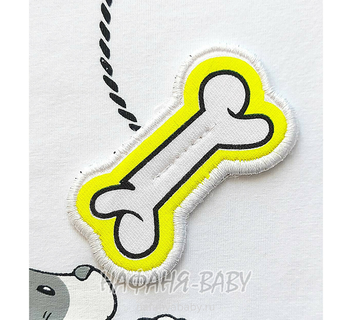 Детская футболка Con Con арт: 3004, 1-4 года, 5-9 лет, цвет белый, оптом Турция