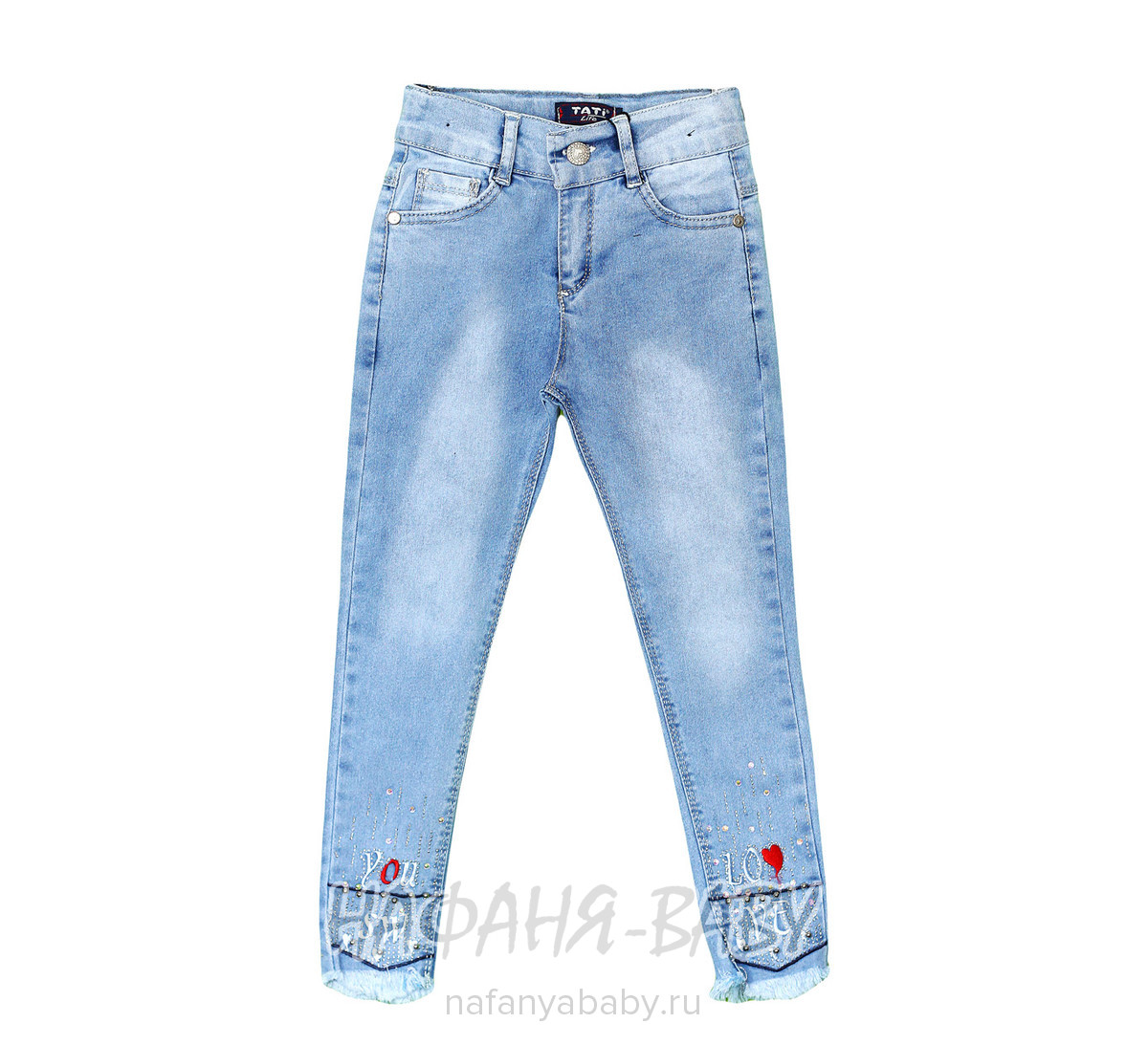 Подростковые джинсы TATI Jeans арт: 3055, 10-15 лет, 5-9 лет, оптом Турция