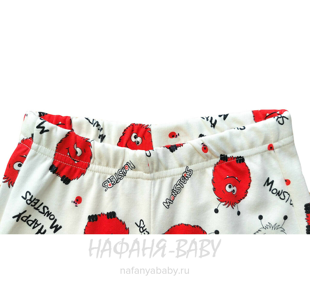Детская пижама POLI FONI арт: 310, 5-9 лет, 1-4 года, цвет красный, оптом Турция