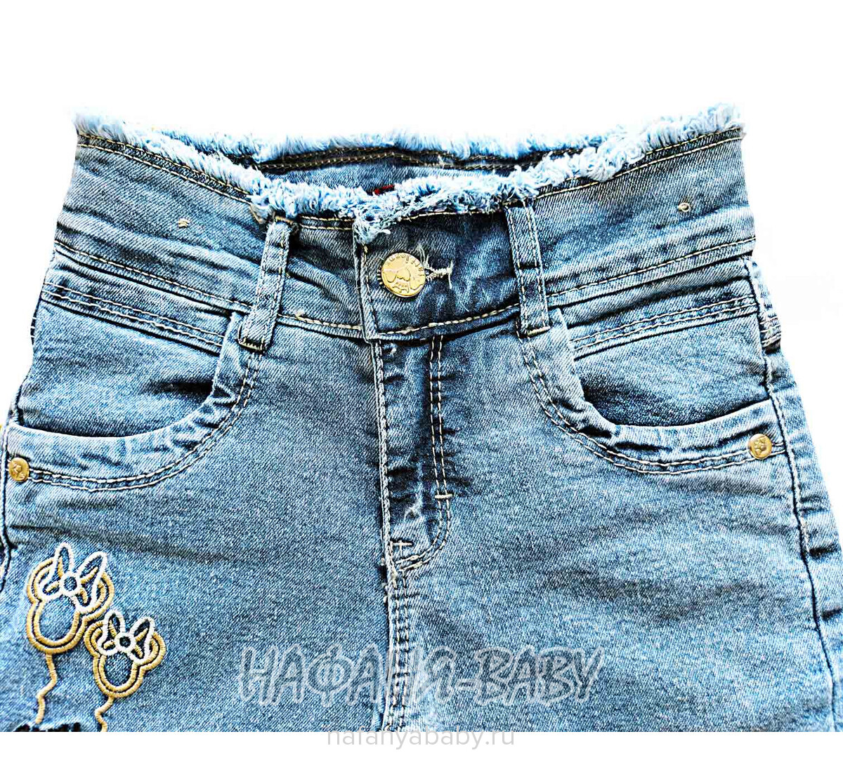 Подростковые джинсы TATI Jeans арт:3126, 8-12 лет, цвет синий, оптом Турция