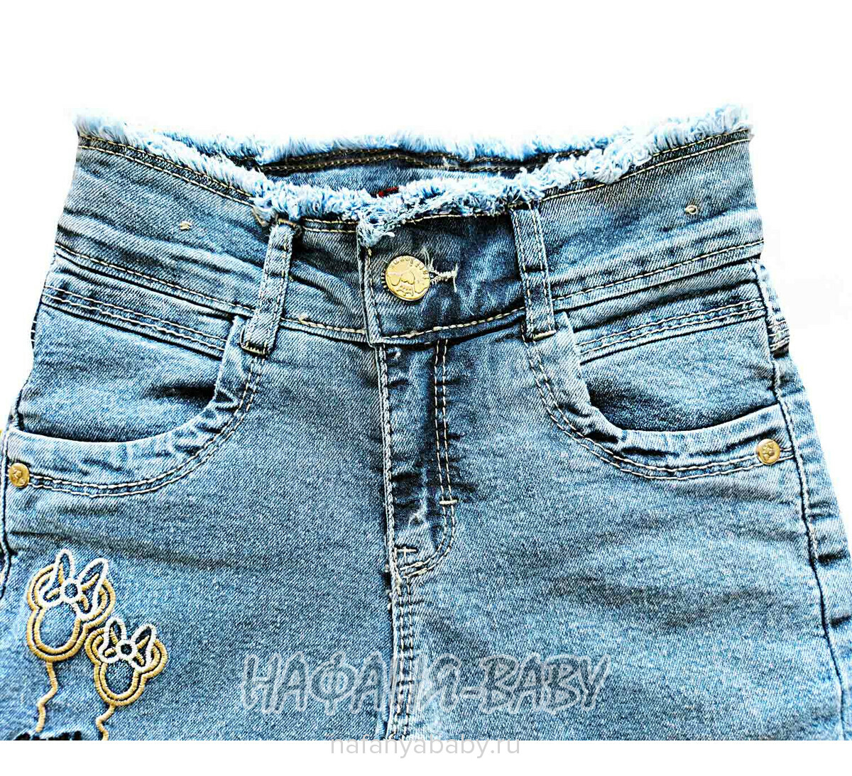 Детские джинсы TATI Jeans арт: 3125, 3-7 лет, цвет синий, оптом Турция