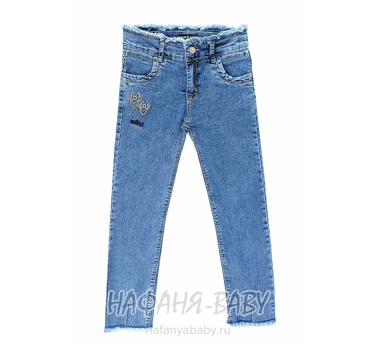 Подростковые джинсы TATI Jeans арт:3126, 8-12 лет, цвет синий, оптом Турция