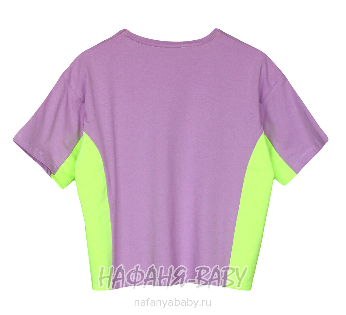 Костюм (футболка + шорты) MONILI арт: 3154, 10-15 лет, 5-9 лет, цвет сиреневый, оптом Турция