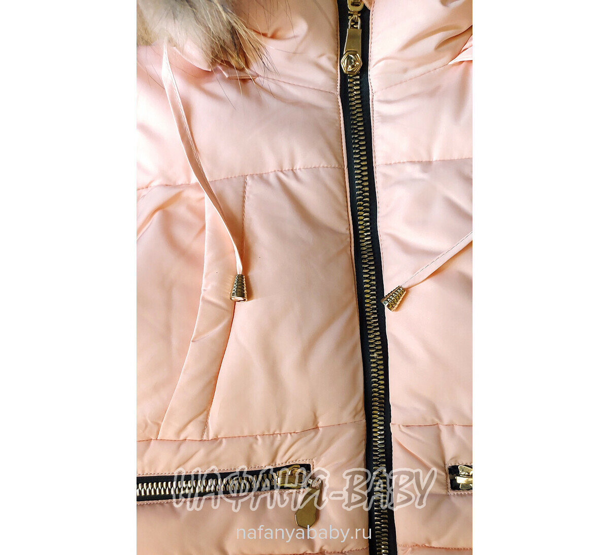 Детская зимняя куртка для девочки YFNY, купить в интернет магазине Нафаня. арт: 3178.