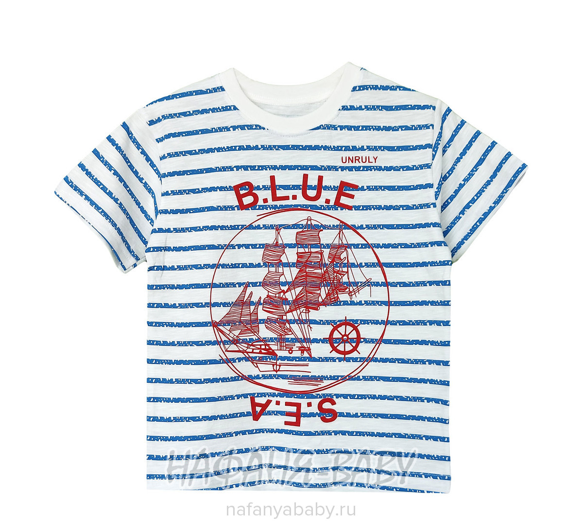 Детская футболка UNRULY арт: 3289, 10-15 лет, 5-9 лет, цвет кремовый, оптом Турция