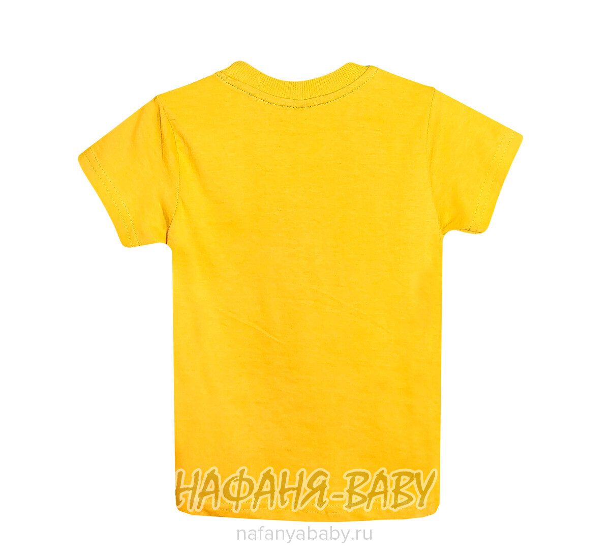 Футболка с принтом BASAK, купить в интернет магазине Нафаня. арт: 3720, цвет желтый